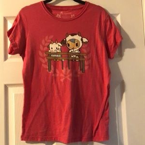 Cute Milk and Cow T-Shirt